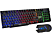 INCA IKG-448 Rainbow Efect Mekanik Hisli Kablolu Gaming Klavye & Mouse Set