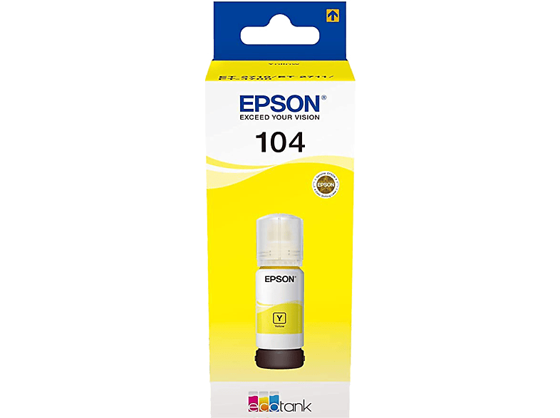 EPSON 104 EcoTank Geel (C13T00P440)