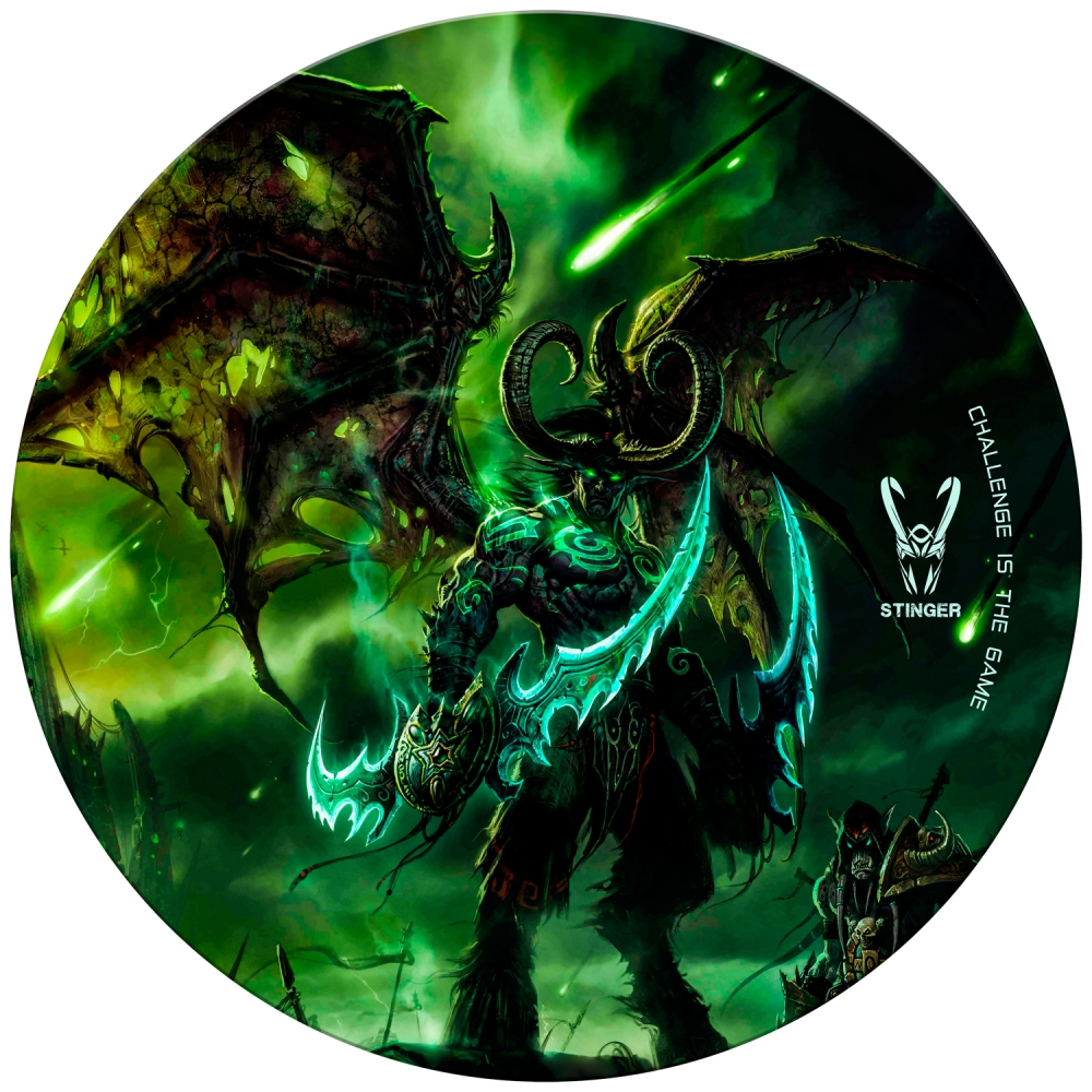 Alfombrilla gaming - Woxter Stinger Floorpad, Verde