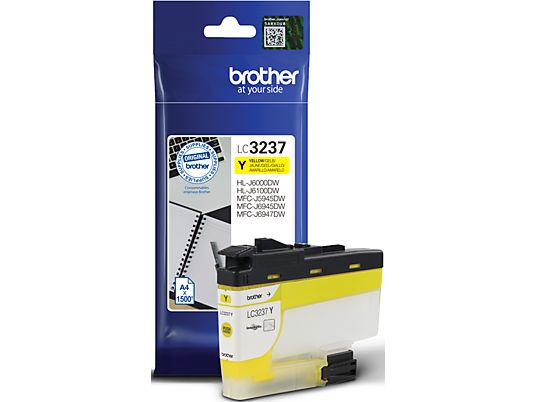 BROTHER LC-3237Y - Tintenpatrone (Gelb)