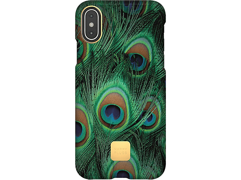 HAPPY PLUGS Cover Peacock iPhone X / Xs (9351)