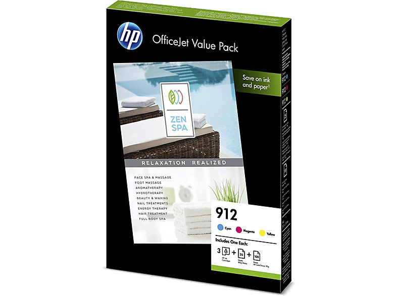 HP 912 Voordeelpakket voor kantoor (6JR41AE)