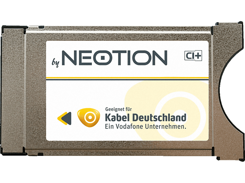 NEOTION VODAFONE KABEL DEUTSCHLAND (G02/G09 Karte) CI+ Modul CI-Module