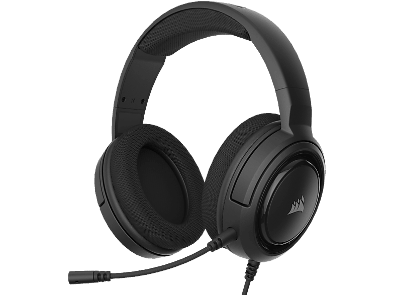 CORSAIR HS35 Over ear Gaming Headset Schwarz MediaMarkt