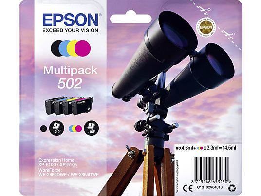 EPSON Multipack 502 - Cartuccia di inchiostro (Multicolore)