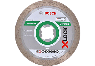 BOSCH X-LOCK Gyémánt-vágókorong Best for Ceramic, ø 125 x 22,23 x 1,8 x 10 mm, 1 db (2608615164)