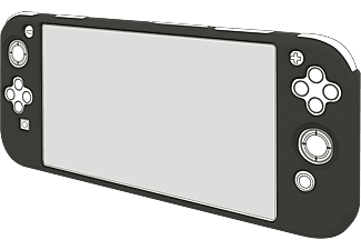 BIGBEN Nintendo Switch Lite Siliconen Hoes Zwart (SWITCH2GLOVE)