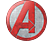 POPSOCKETS 100481 Avengers Red Icon - Handy Griff und Ständer (Mehrfarbig)