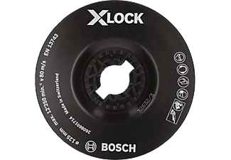 BOSCH X-LOCK Gumitányér, alátéttányér, puha, ø 125 mm, 1 db (2608601714)