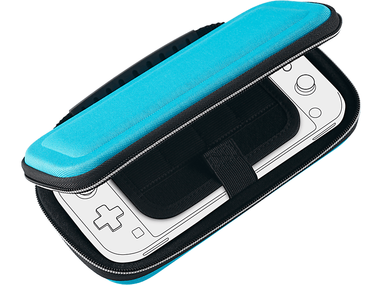 BIGBEN Nintendo Switch Lite Beschermhoes Blauw (SWITCH2POUCHBLUE)