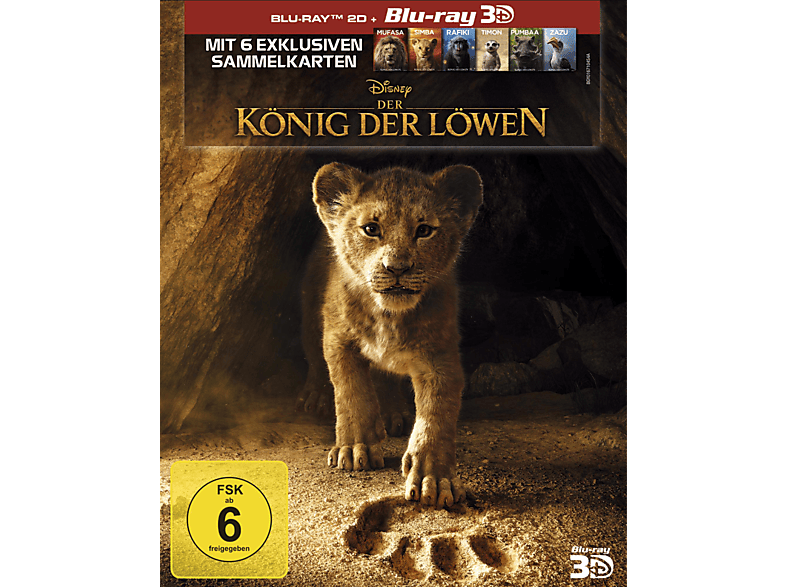 König Blu-ray 3D der (+2D) Löwen Der