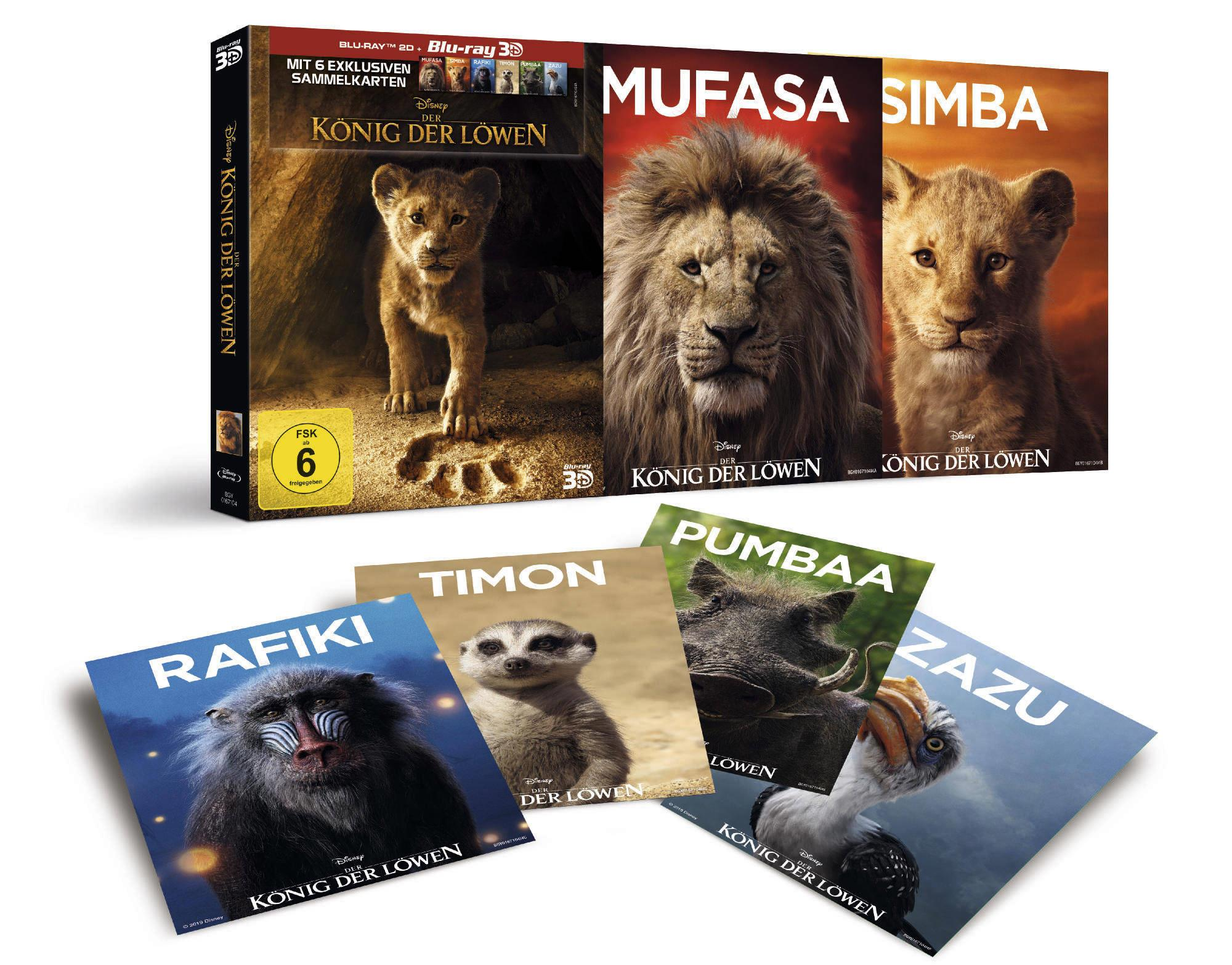 Der König der Löwen 3D (+2D) Blu-ray