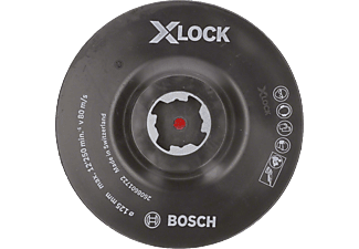 BOSCH X-LOCK Gumitányér, alátéttányér, tépőzáras, ø 125 mm, 1 db (2608601722)