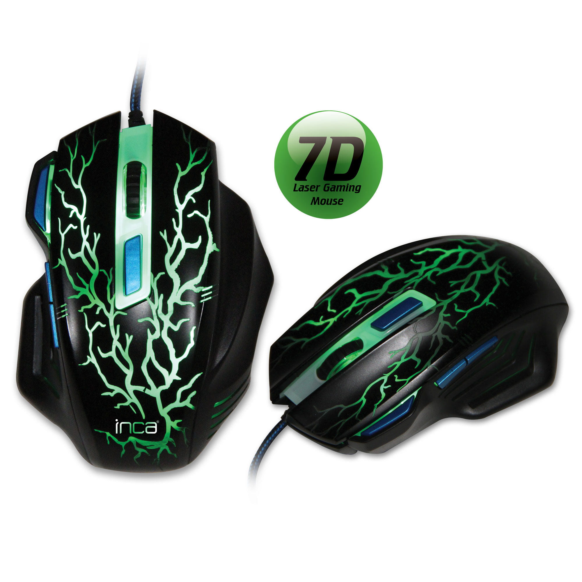 INCA IMG-365MS Laser Gaming Mouse Siyah