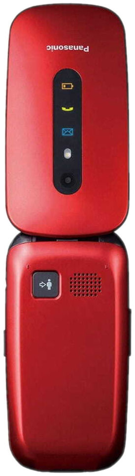 PANASONIC GSM simple utilisation Rouge (KX-TU456EXRE)