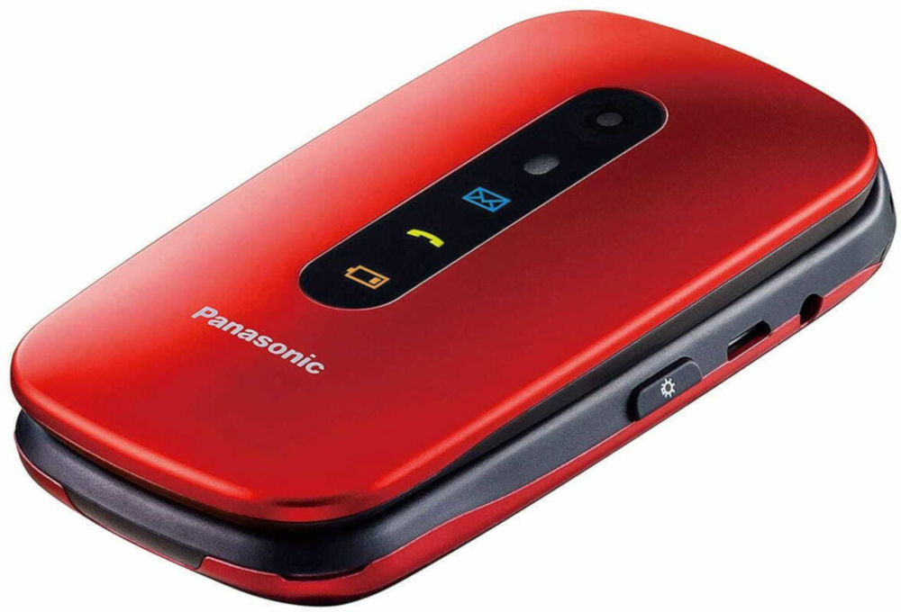 PANASONIC GSM simple utilisation Rouge (KX-TU456EXRE)
