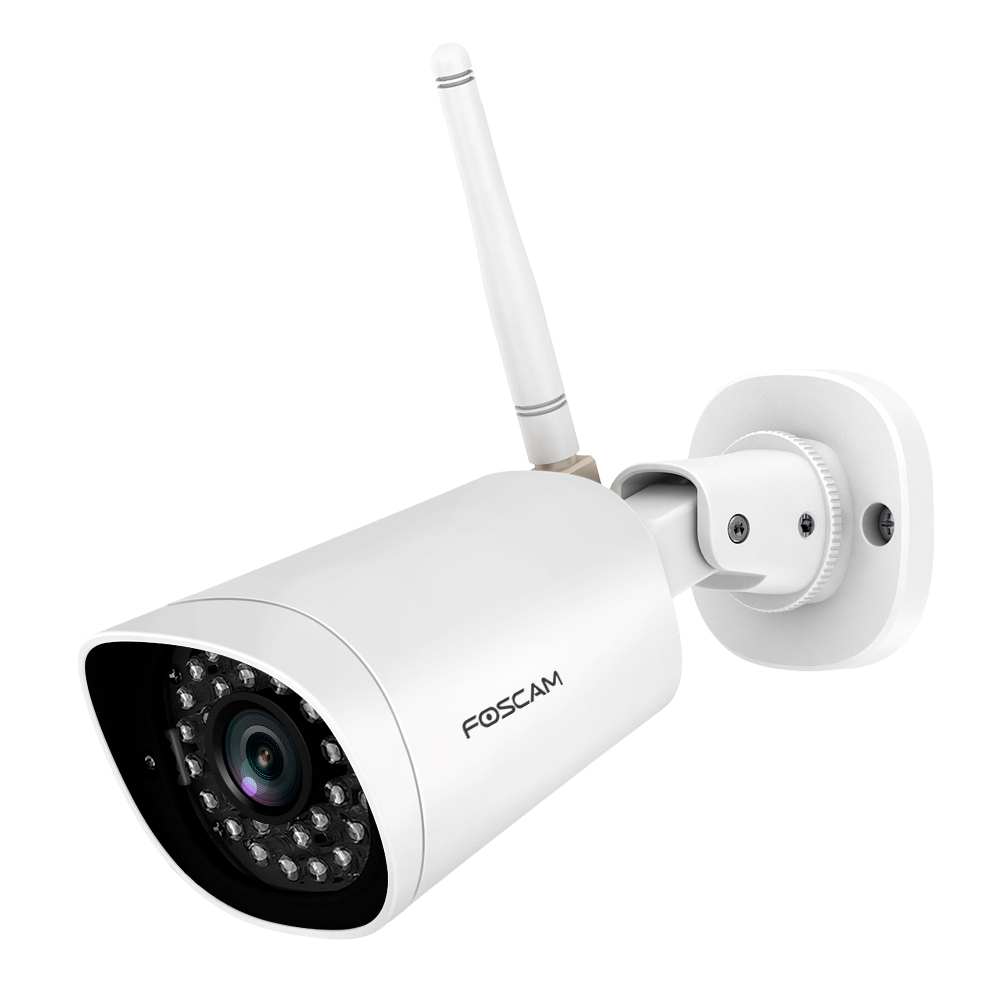 FOSCAM Caméra de sécurité Full HD FI9912P Blanc (FC-88-059)