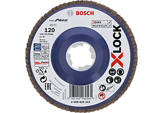 BOSCH X-LOCK X571 Legyezőtárcsa, Best for Metal, G12, ø 125mm, 1 db (2608619212)