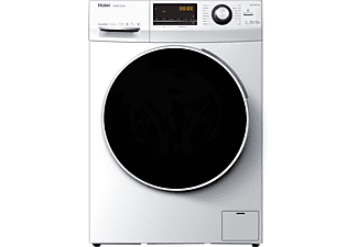 Lavadora Secadora Haier Hwd100 Bp 10kg 6kg 1400rpm 16 Programas Inverter Abt 55db Clase A Blanco