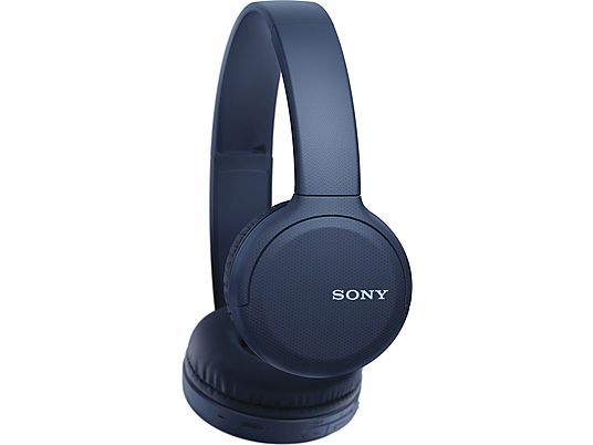 SONY WH-CH510 - Bluetooth-Kopfhörer (On-ear, Blau)