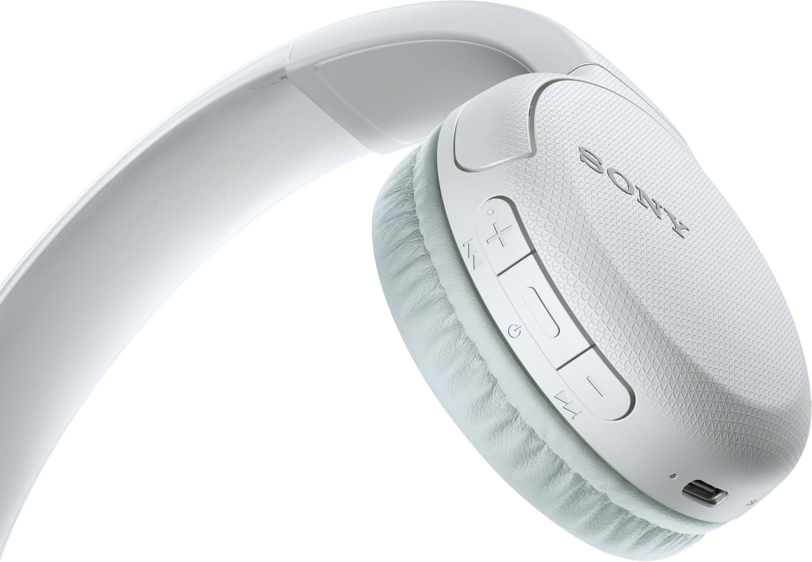 SONY WH-CH510 - Bluetooth-Kopfhörer (On-ear, Weiss)