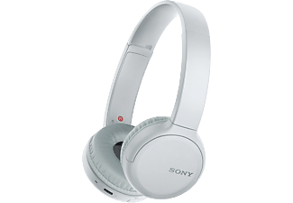 SONY WH-CH510 - Bluetooth-Kopfhörer (On-ear, Weiss)