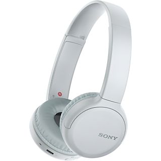 SONY WH-CH510 - Bluetooth-Kopfhörer (On-ear, Weiss)