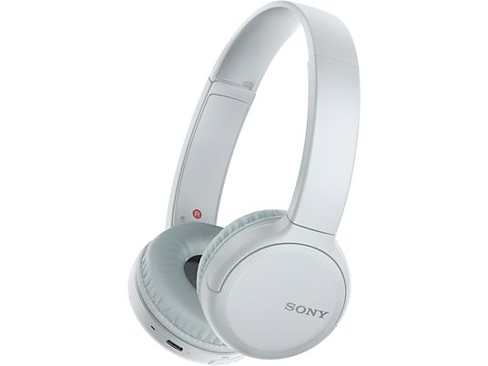 SONY WH-CH510 - Cuffie Bluetooth (On-ear, Bianco)