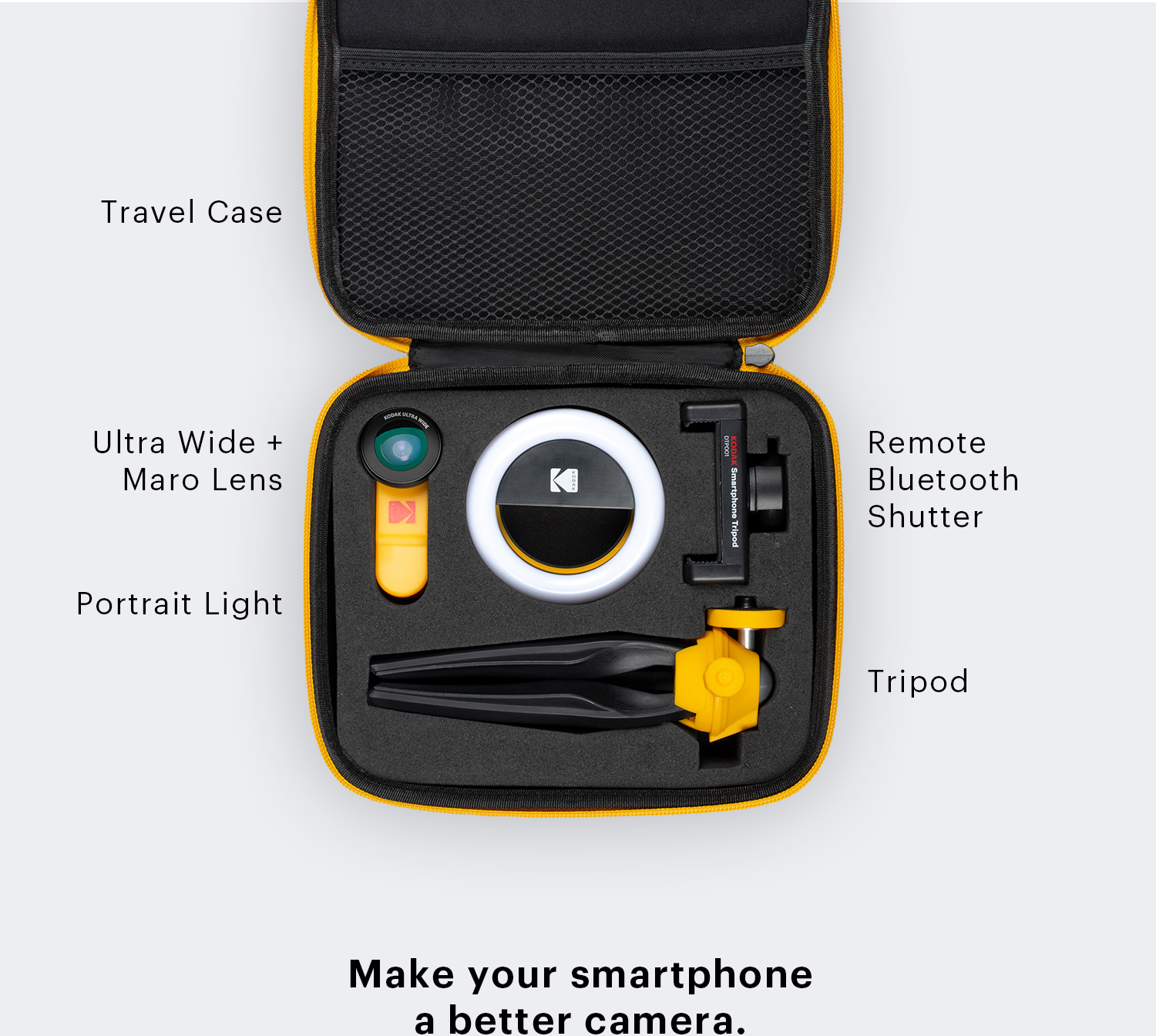 KODAK KPK001 Photography Kit Smartphone-Objektiv-Set Mehrfarbig