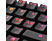 DELTACO GAMING GAM-075 Mini Mekaniskt Tangentbord, 60% med RGB och Röda Brytare - Svart