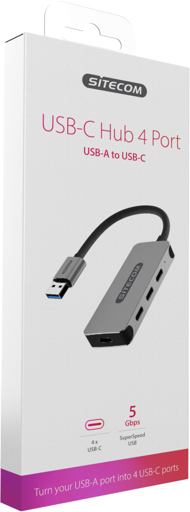 SITECOM Hub USB-C 4 ports (CN-388)