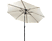 FIELDMANN Outlet FDZN 5006 Fémvázas napernyő, krém színű, 3m