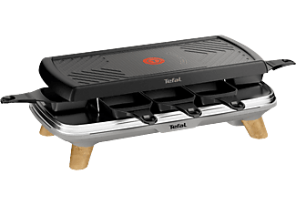 TEFAL Gourmet RE610D - Raclette (Noir/Argent)