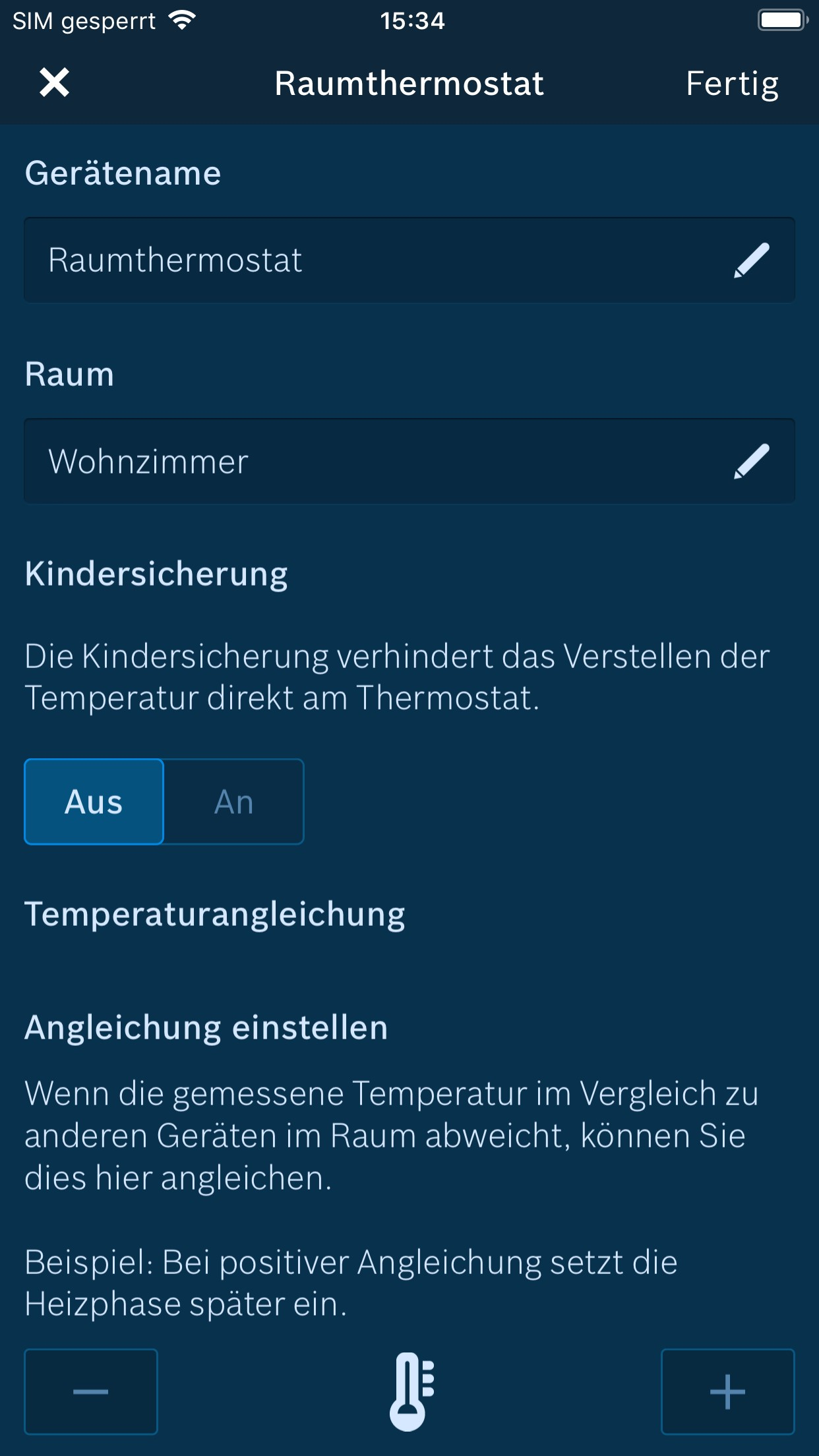 BOSCH Smart Home Fußbodenheizung 24 V Raumthermostat, Weiß
