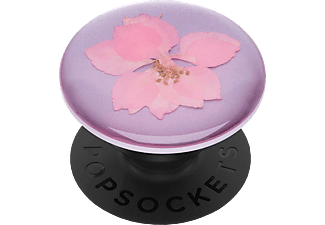 POPSOCKETS 801238 Pressed Flower Delphinium Pink - Poignée et support de téléphone portable (Rose)