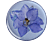 POPSOCKETS 801240 Pressed Flower Larkspur Purple - Handy Griff und Ständer (Violett)