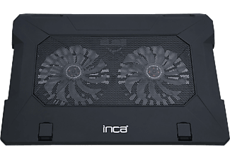 INCA INC-321 RX Ergonomik Çift Fan, Stand, Sessiz Laptop Soğutucu Siyah