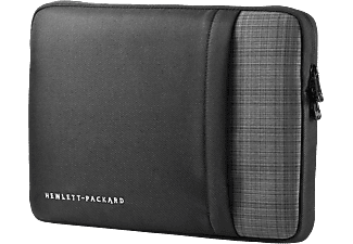 HP Slim 15,6-Zoll-Hülle - Schutzhülle, Ultrabook, 15.6 "/39.62 cm, Schwarz, Grau