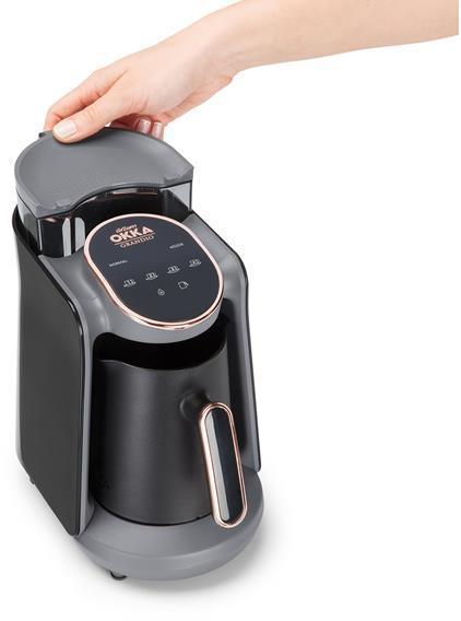 ARZUM OK005-C OKKA Grandio Mokka-Maschine Schwarz/Bronze