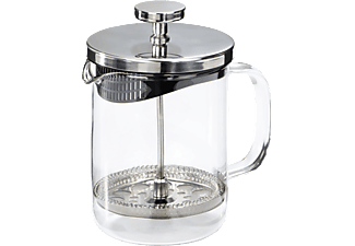 XAVAX 5342 - Cafetières/Théières manuelles (0.6 l, Transparent/Argent)