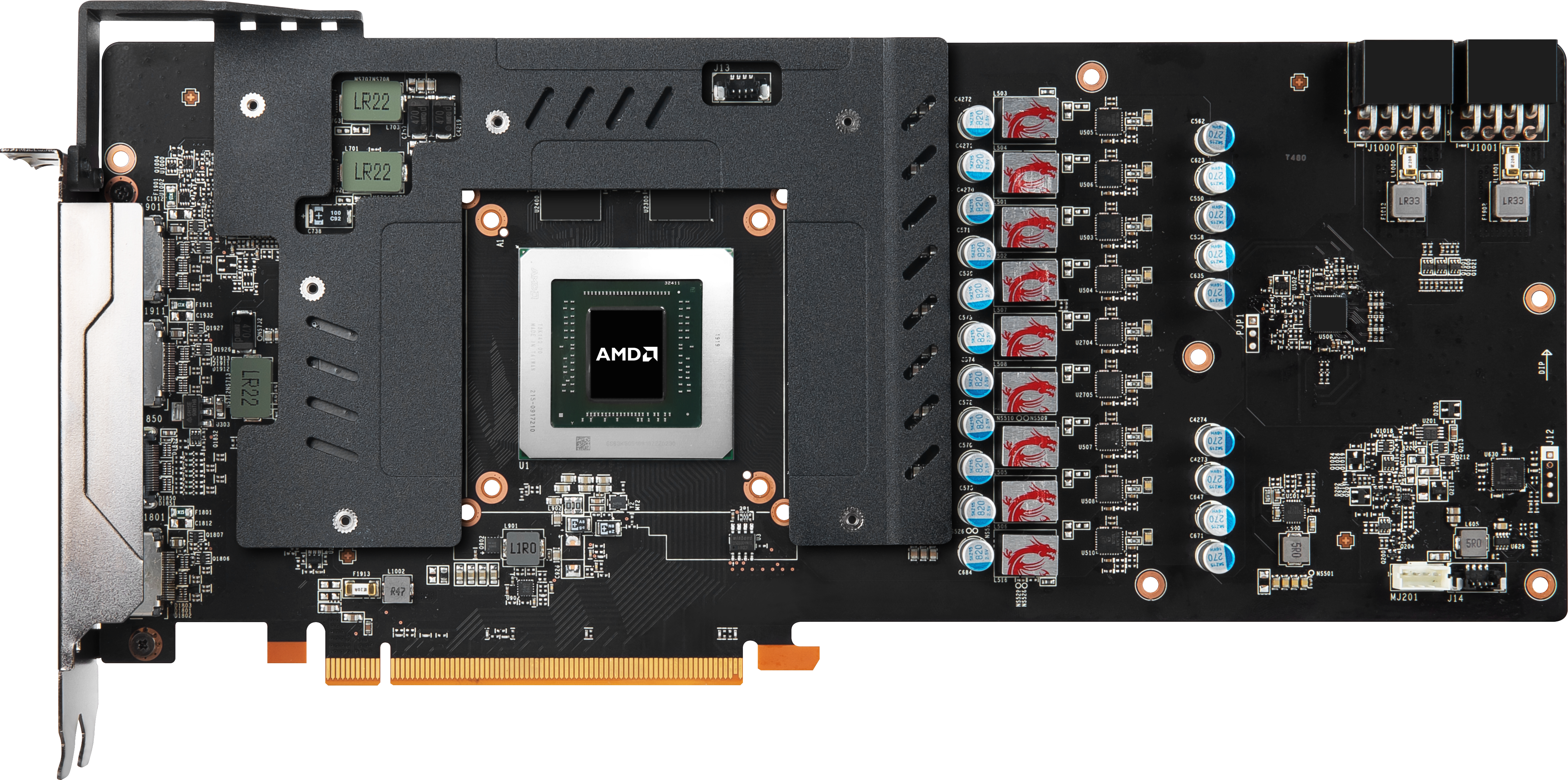 MSI Radeon™ RX 5700 XT Gaming X 8GB (V381-032R) (AMD, Grafikkarte)