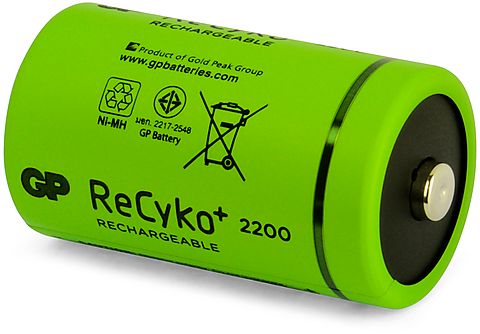 GP Recyko+ D-batterijen
