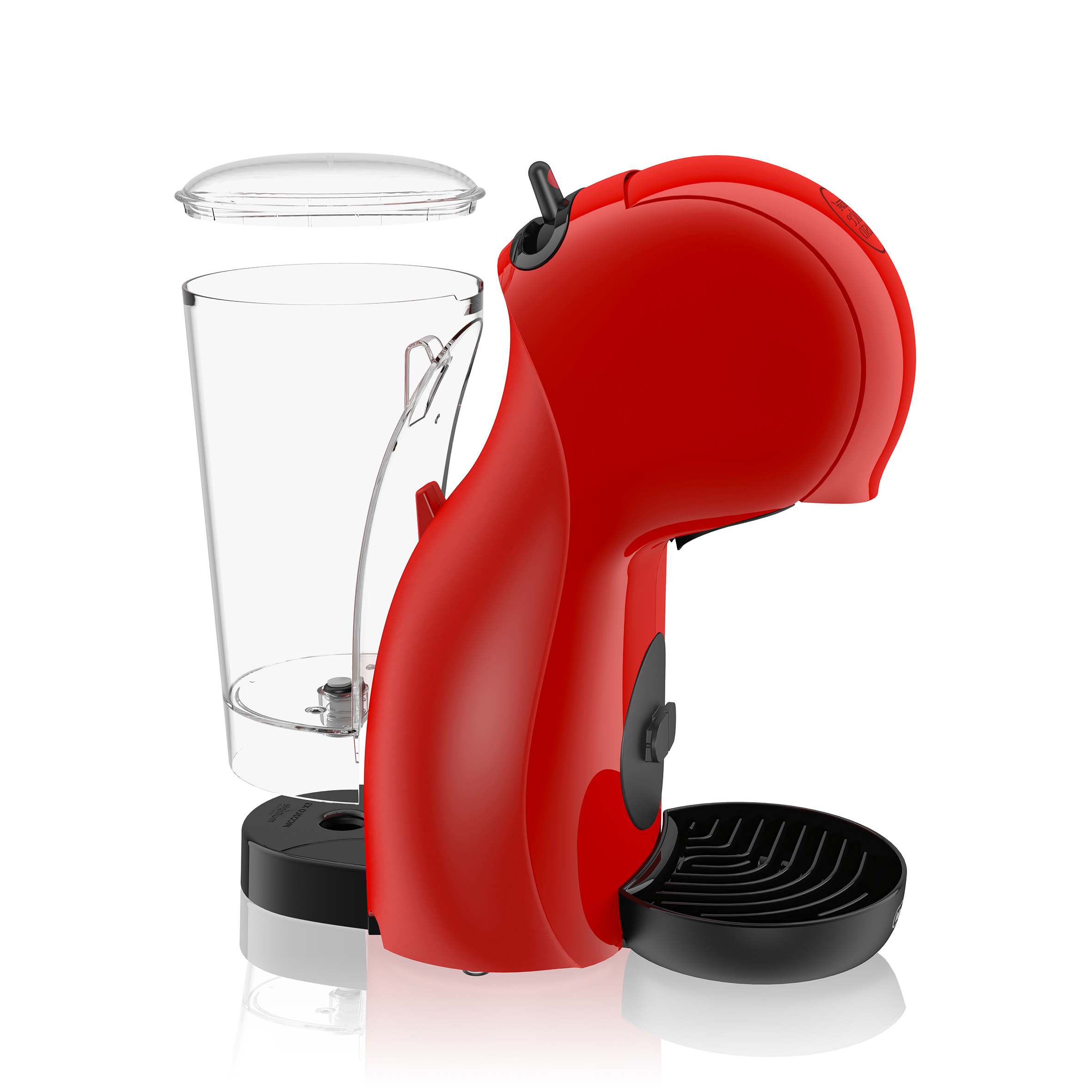 DELONGHI EDG 210.R Nescafé Dolce Gusto Piccolo XS Kapselmaschine Rot