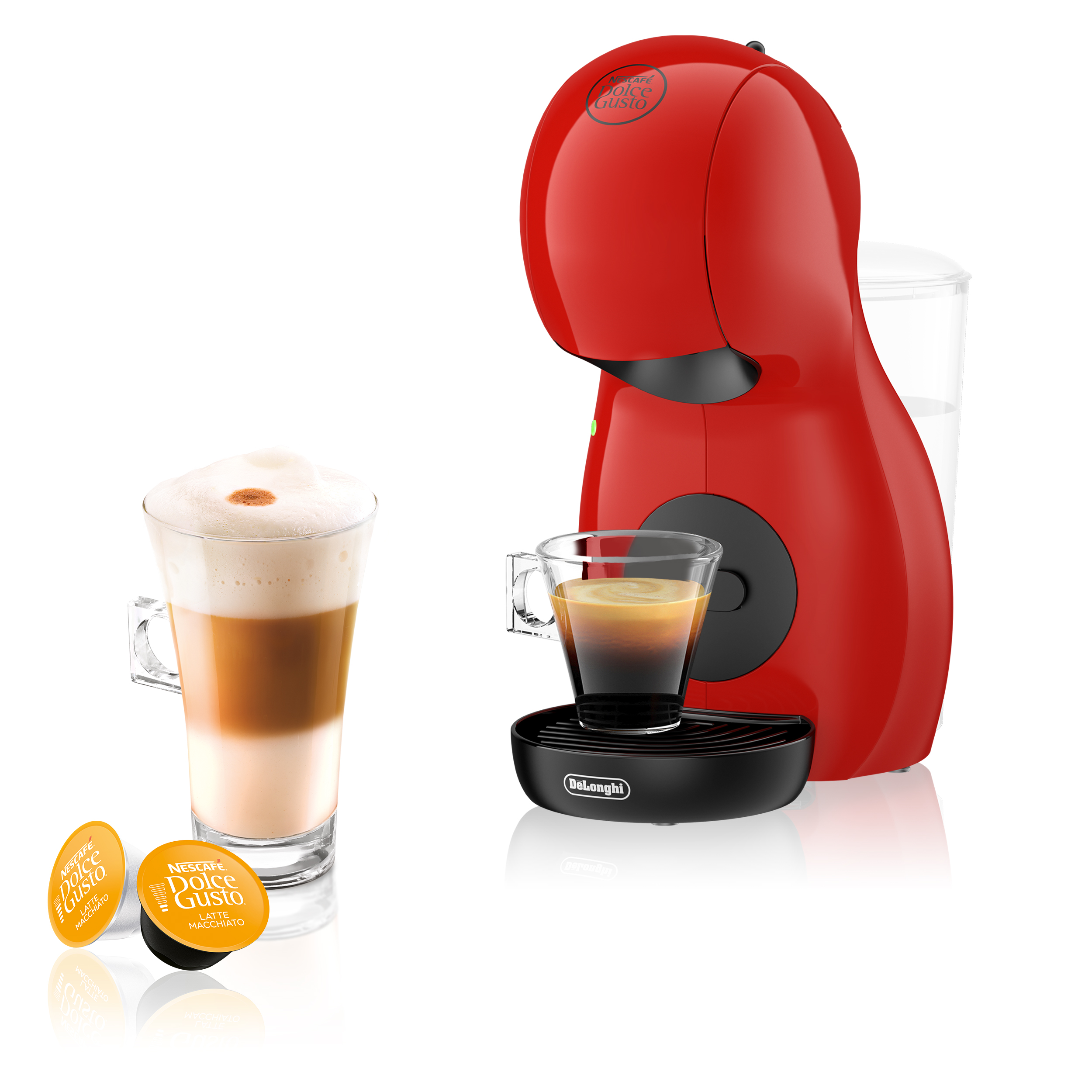 DELONGHI EDG 210.R Nescafé Dolce Gusto Piccolo XS Kapselmaschine Rot