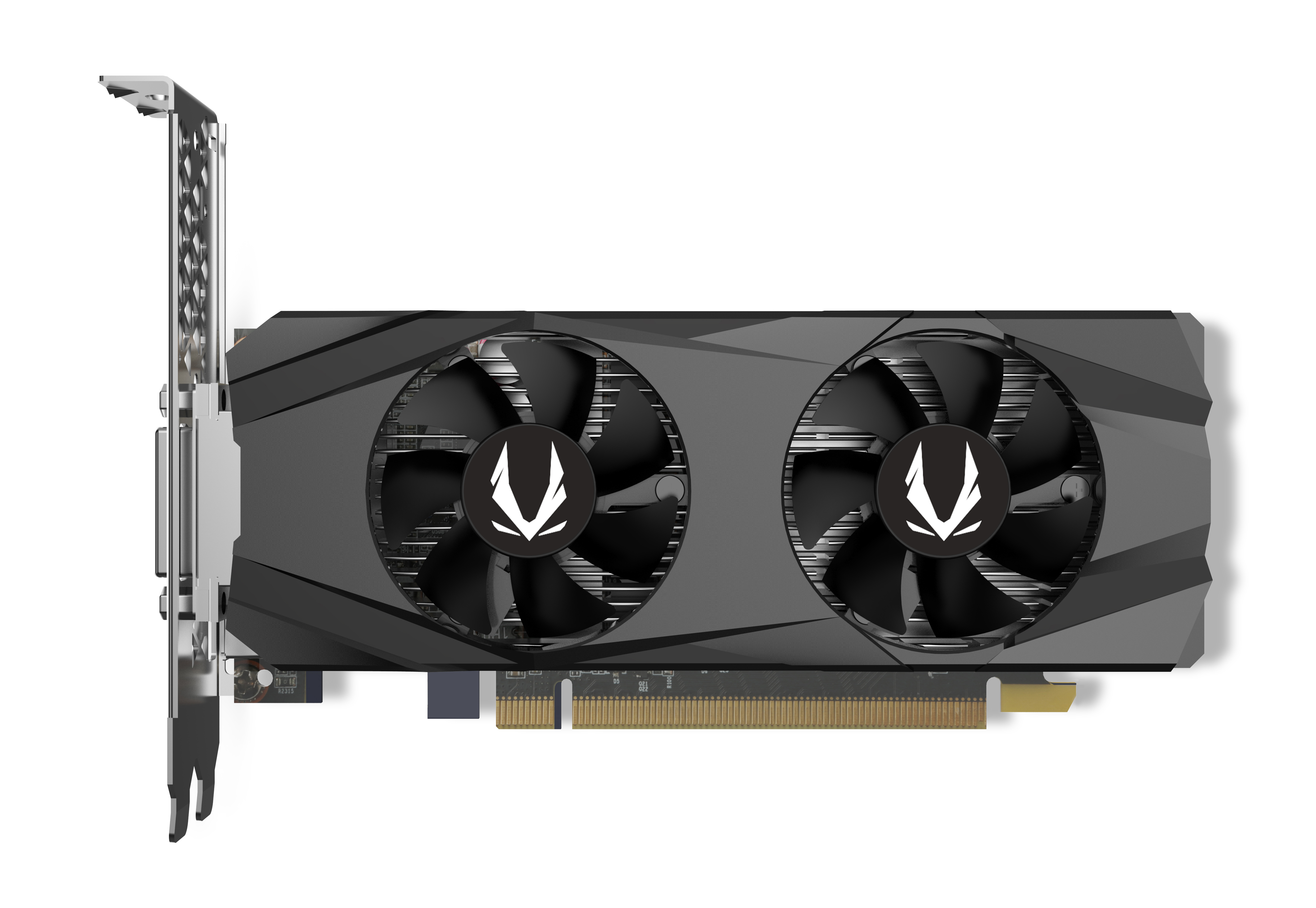 ZOTAC GeForce® GTX 1650 Low Profile 4GB (ZT-T16500H-10L) (NVIDIA, Grafikkarte)