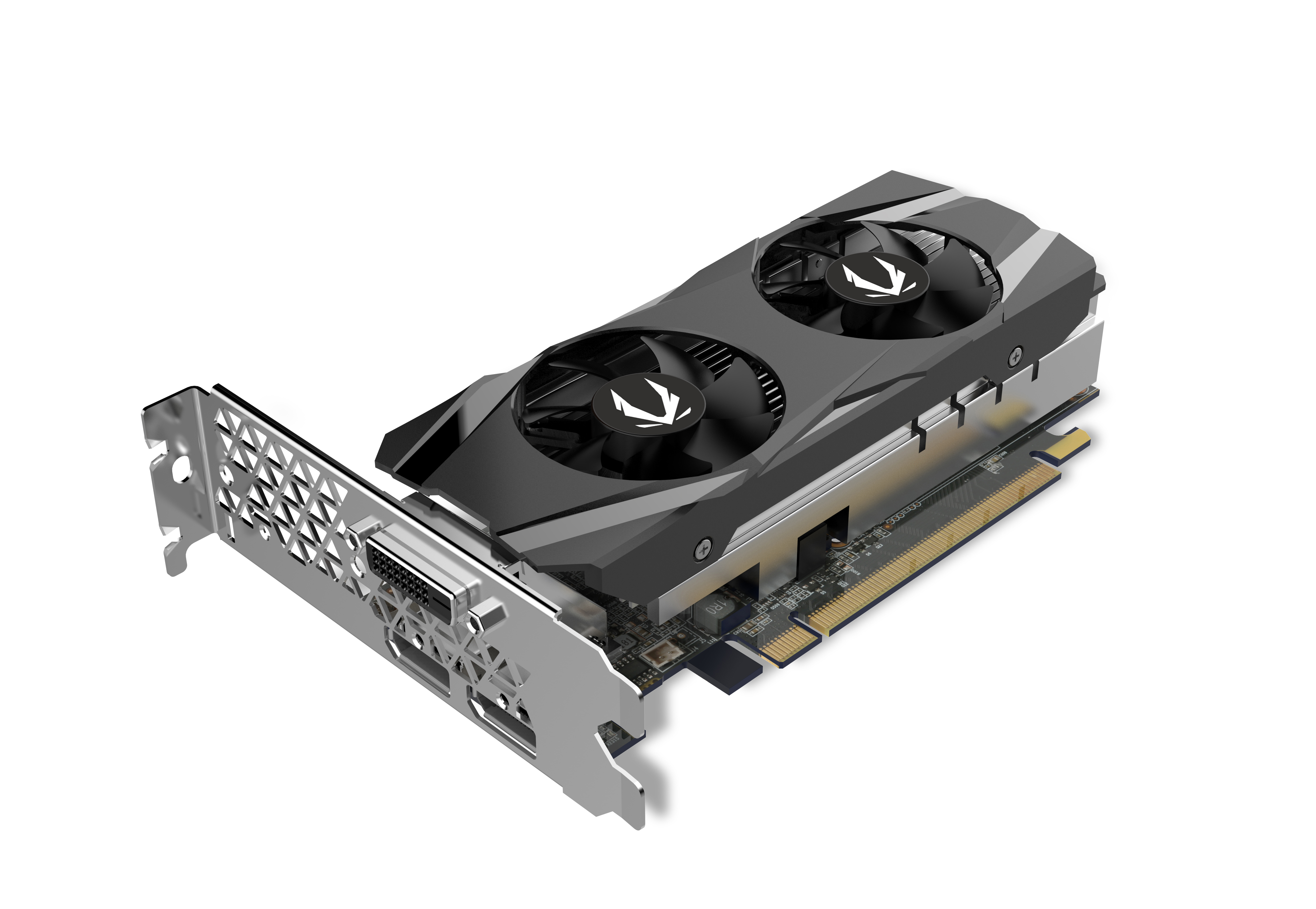 ZOTAC GeForce® GTX 1650 Low Profile 4GB (ZT-T16500H-10L) (NVIDIA, Grafikkarte)