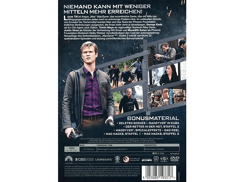 Thumbnail - MacGyver - Staffel 2 DVD