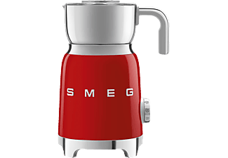 SMEG MFF01RDEU - Emulsionneur de lait (Rouge)