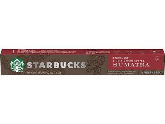 STARBUCKS Sumatra by NESPRESSO® Dark Roast - Capsules de café