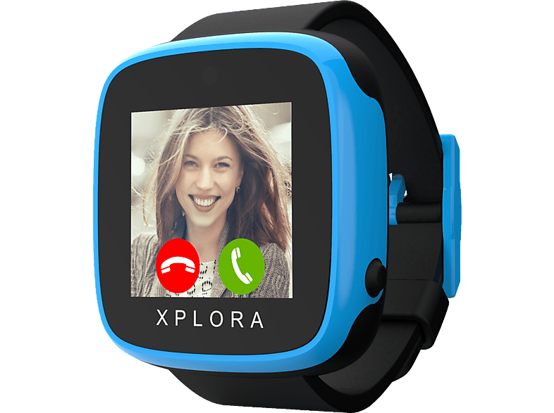 XPLORA GO Kinder Smartwatch Kunststoff 135 190 mm Schwarz Blau